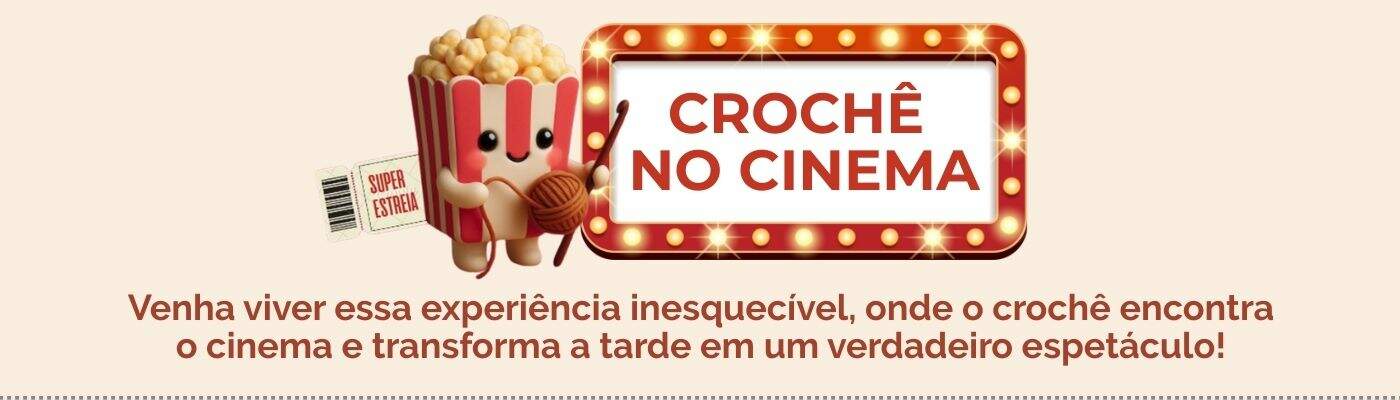 Crochê no Cinema - Pingouin + Armarinho São José