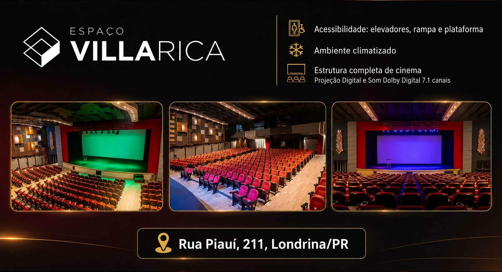 Local do evento — Espaço Villa Rica
