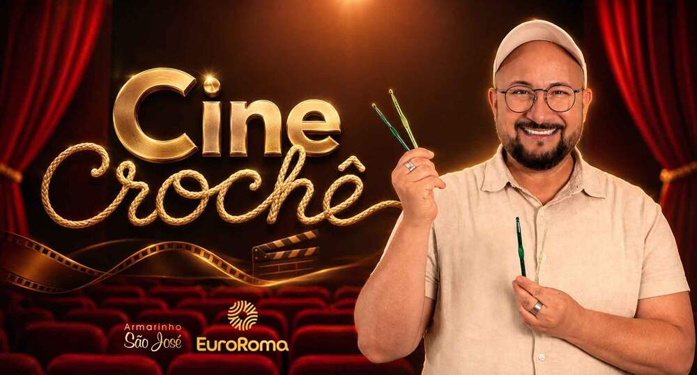 Crochê no Cinema 2026 — EuroRoma e Marcelo Nunes