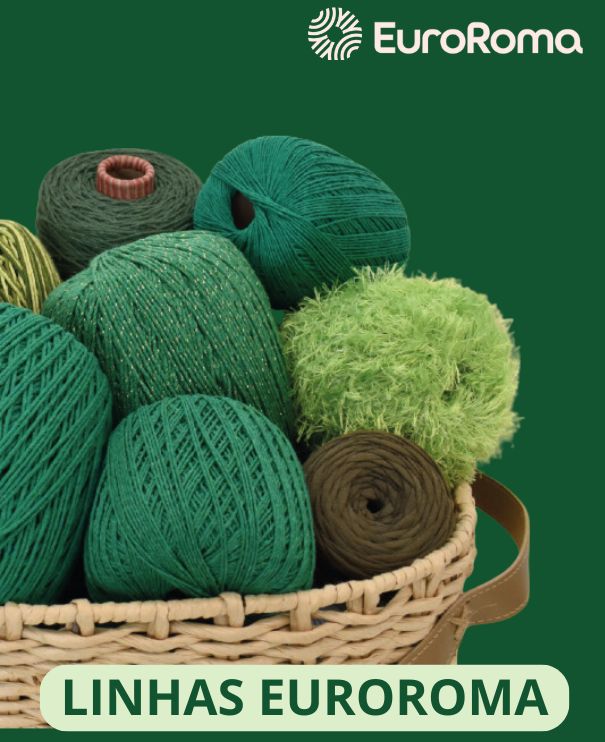 Linhas EuroRoma para crochê no atacado