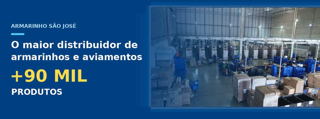 Centro de distribuição do Armarinho São José em Londrina