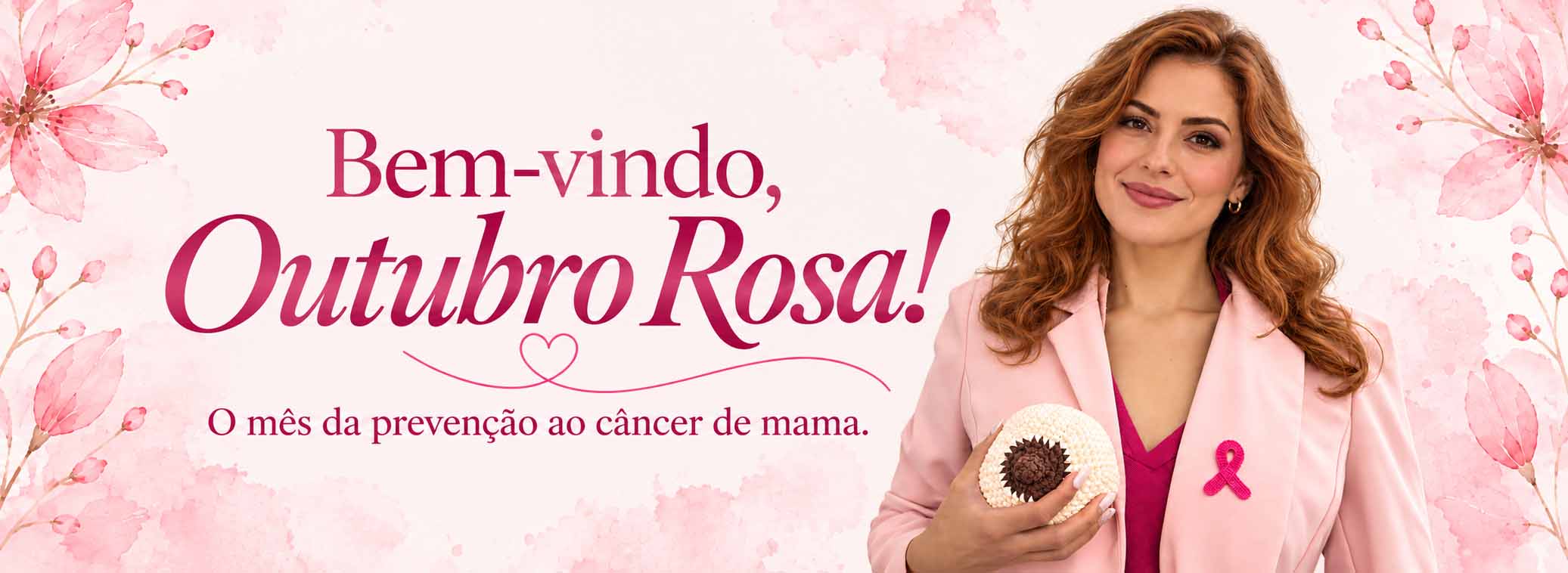 Outubro Rosa no Armarinho São José: fitas, linhas e fios nas cores da campanha