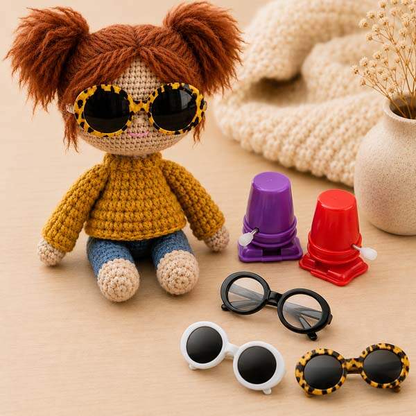 Acessórios para Amigurumi importados