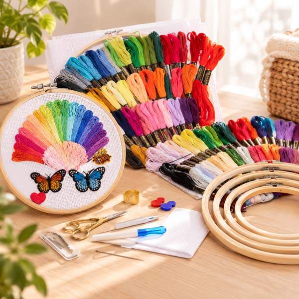 Kits de Linhas Meada para bordado